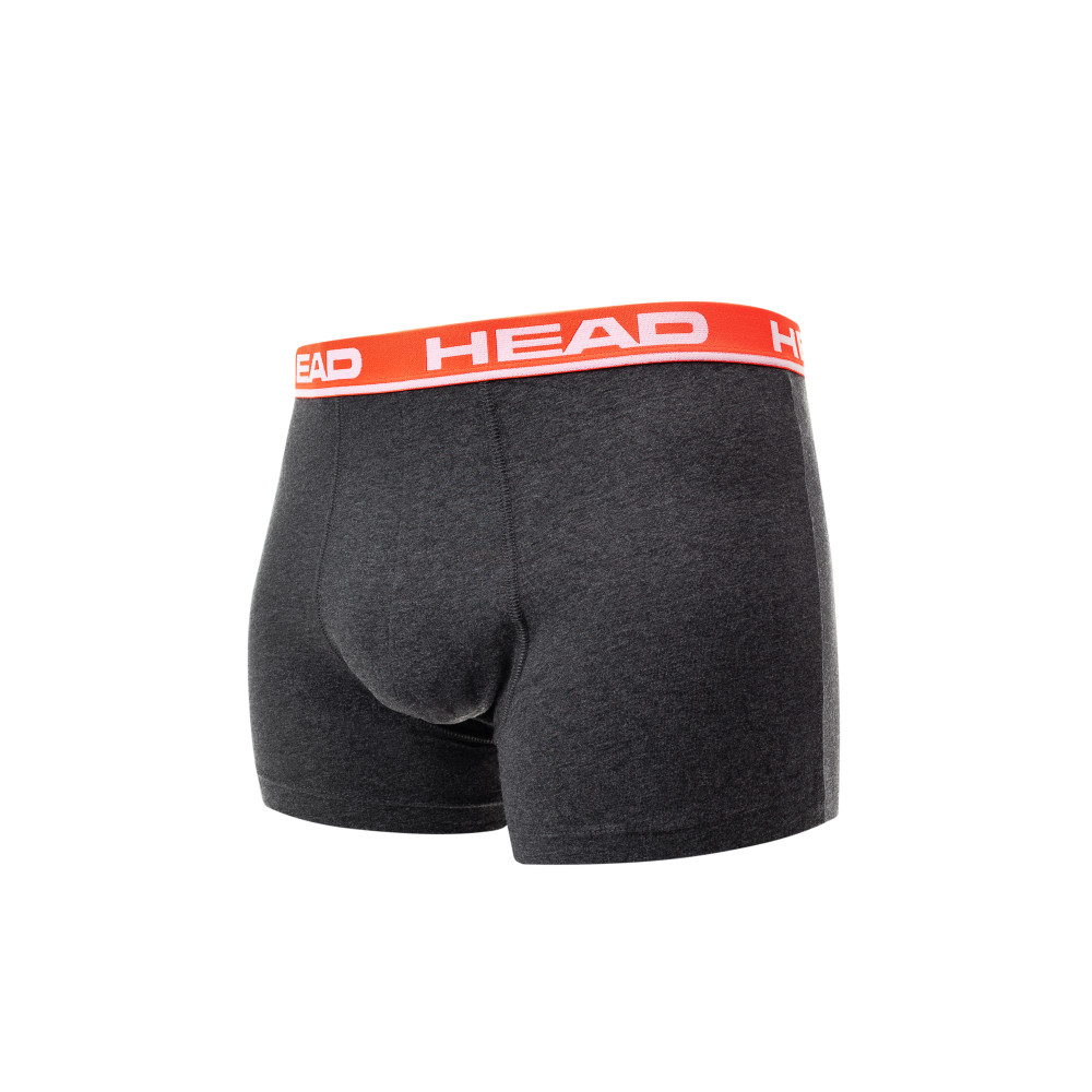 Труси-боксери Head BASIC BOXER 2P сірий, чорний 
