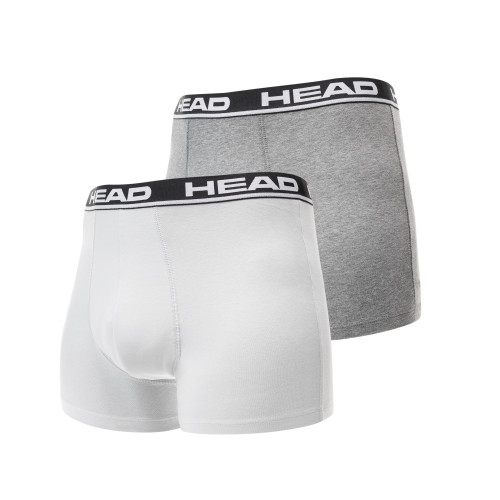 Труси-боксери Head BASIC BOXER 2P сірий, світло-сірий 