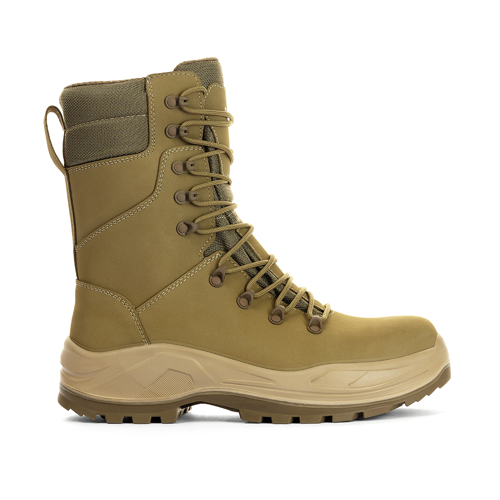 Берцы тактические ТМ GERC, водостойкие зимние койоты (Т_801_WB)