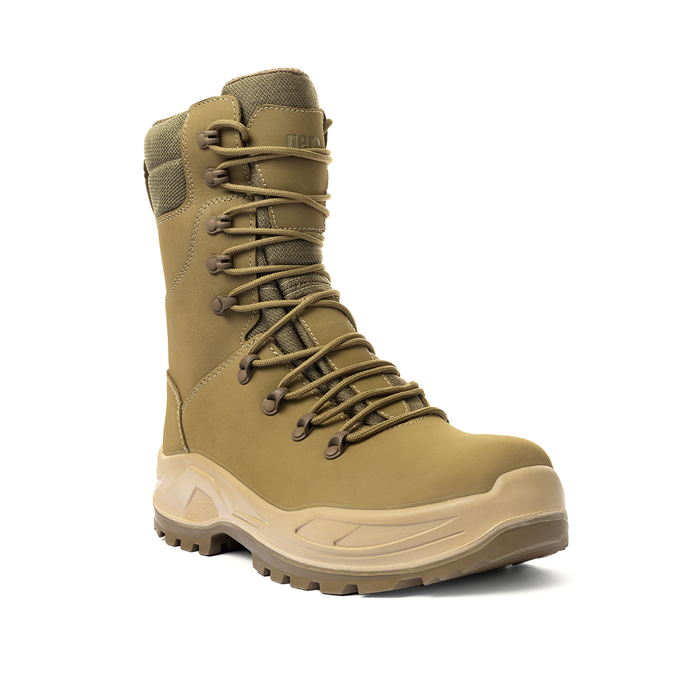 Берцы тактические ТМ GERC, водостойкие зимние койоты (Т_801_WB)